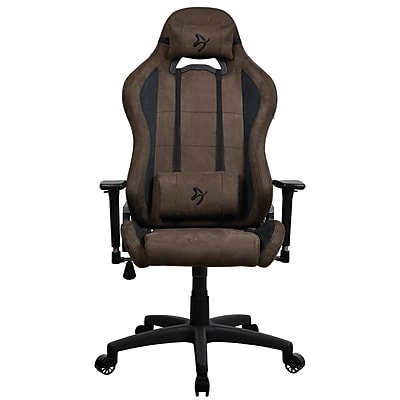 Arozzi Torretta Supersoft Microfiber Ergonomic Racing Gaming Chair, Brown (TORRETTA-SPSF-BWN) Simolary simolary.com
