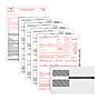 Adams Employee's Copies Cut Sheet 2025 1099-MISC Tax Form Kit with 1096 Forms & Envelopes, 4-Part, Copy A, B, 1, 2, 50/Pack~#|#~78D87793-CEFB-44AC-92B9AAA68E610C37_sc7