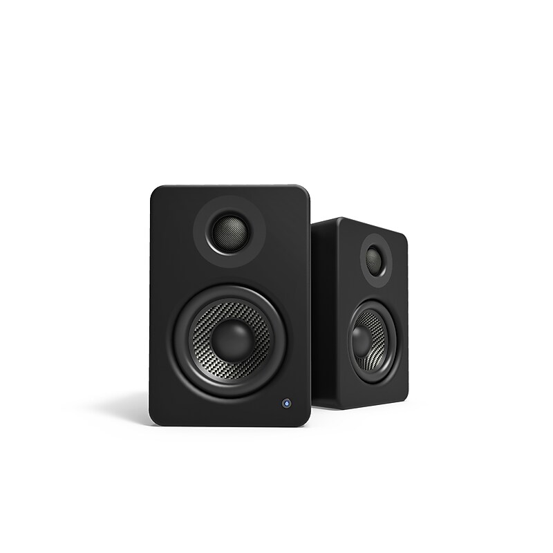 Kanto YU2 KTYU2MB 100W Indoor Desktop Speaker, Matte Black image 1