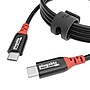 Plugable 6.5 ft. USB-C to USB-C Charging Cable, Male to Male, Black (USBC-CC2M)~#|#~B9625C56-22BD-4EE4-88C380C2EBA5BA07_sc7