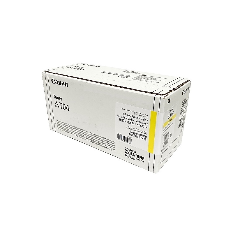 Canon T04 2977C001AA Yellow Toner Cartridge image 1