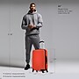 InUSA Royal 24" Hardside Suitcase, 4-Wheeled Spinner, TSA Checkpoint Friendly, Orange (IUROY00M-ORG)~#|#~B9657A43-994A-4FF8-B2A2255284BE013A_sc7