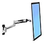 Ergotron LX Adjustable Wall-Mount Monitor Arm, Up to 46" Monitor, Polished Aluminum (45-383-026)~#|#~B967B5A0-B852-4D3F-89208EFE415623A8_sc7