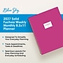 2027 Blue Sky 8.5" x 11" Weekly & Monthly Planner, Fuchsia (164284)~#|#~B96A6773-7199-4B50-9D5F9F4D23ACBFF0_sc7