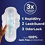Always Ultra Thin Overnight Cotton Maxi Pads with Wings, Size 4, 16/Pack, 6 Packs/Case (12851)~#|#~B974D786-3AEB-4BD2-95EE3C4400B89E69_sc7