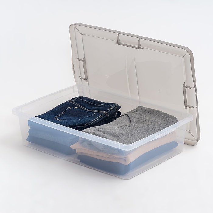 【未使用】SK-II クリアスポッツ シート28セット Iris 28 Quart Snap Top Plastic Snap Closure Storage Bin, Clear