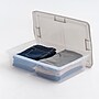 Iris 28 Quart Snap Top Plastic Snap Closure Storage Bin, Clear (500219)~#|#~B974DE04-1334-48A3-B2252C2637FE13EB_sc7