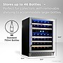 TCL LED Display Wine Cooler, 5.1 Cu. Ft., Stainless Steel (TRW46B8AS)~#|#~B97B2B53-AF95-458A-BC85151202CD1E22_sc7