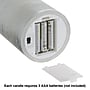 Lavish Home Flameless LED Candles, Silver, 3/Set (80-FC1003)~#|#~B97F20EF-B805-4BA0-8420DA48A13C4EFF_sc7