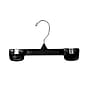 Nahanco 8" Snap Grip Skirt/Slack Hanger, Chrome Hook, Black, 200/Pack (2686-8)~#|#~B9814EAE-DA1C-4A2A-B1A4504CF0F15E09_sc7
