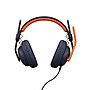 Logitech Zone Learn USB-C Stereo Computer Headset, Blue/Orange (981-001383)~#|#~B986FF71-07F4-417E-B01F08DFCF4C7FB7_sc7