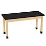Diversified Woodcrafts Rectangular Science Table, 60" x 24", Black (P7606M30N)~#|#~m000975450_sc7