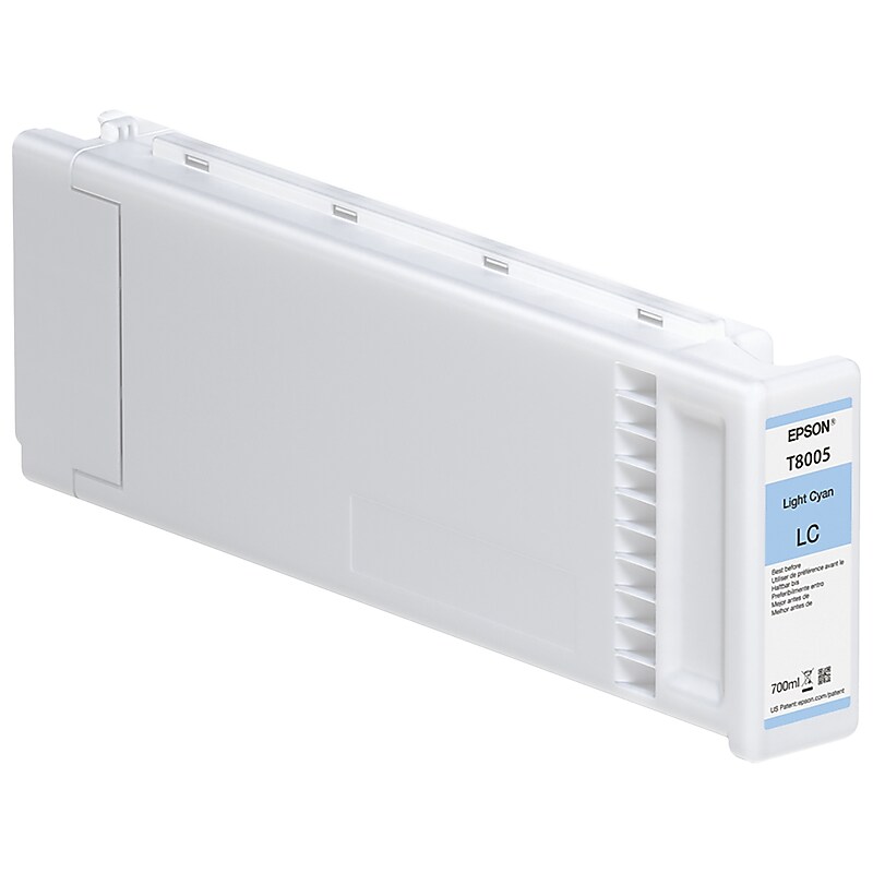 Epson T8005 Light Cyan Standard Yield Ink Cartridge (T800500) image 1