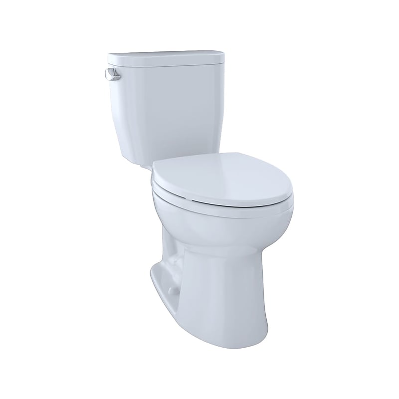 Toto Entrada 1.28 gal. E-Max Close-Coupled Toilet, Cotton (CST244EF#01) image 1