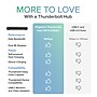 Plugable 4-Port USB-C Hub, Black (TBT4-HUB3C)~#|#~B98F5E07-6CC4-4D86-B731E992BD73A3AF_sc7