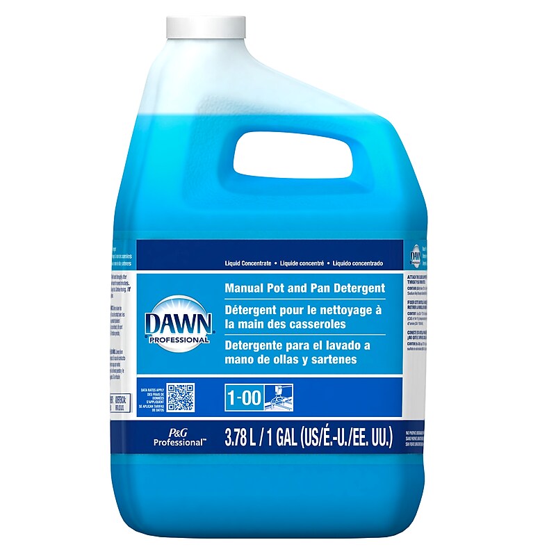 Dawn Professional Manual Pot and Pan Detergent, 1 Gallon,  4/Carton (57446) image 1