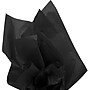 JAM Paper 20" x 26" Tissue Paper, Black, 10 Sheets/Pack (1152348)~#|#~B9990A00-7EC6-406F-813D53D5EA1AC6BC_sc7