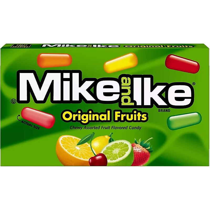 Mike and Ike Original Fruits Chewy Candy, 4.25 oz. (709704953300) image 1