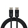 VisionTek 6.56' DisplayPort to DisplayPort Cable, Male to Male, Black (901211)~#|#~B9B23E2A-BA2E-42E7-996E3207B004B567_sc7