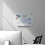 TRU RED™ Magnetic Tempered Glass Dry Erase Board, White, 3' x 2' (TR61195)~#|#~B9BB7697-EEB5-4002-AFA81F10AE741CB0_sc7