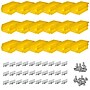 Triton Products 7-3/8" L x 4-1/8" W x 3" H LocBin Storage Bin With BinClip, Yellow, 24/CT (BK-220)~#|#~B9BBA5A7-19B0-4198-933605637FDF8ABA_sc7