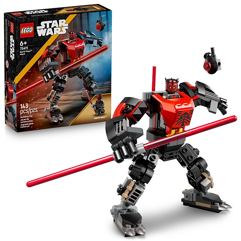 LEGO Star Wars: The Clone Wars Darth Maul Mech, 143 Pieces (75411) image 1