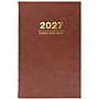 2027 Excello Brands 9" x 12.8" Daily Standard Planner, Paperboard Cover, Brown Leather (CD812-CY27-BN-L)~#|#~B9BDCB94-DF7D-430F-8265618517504F88_sc7
