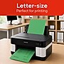 Staples Brights Multipurpose Paper, 24 lbs., 8.5" x 11", Dark Green, 500/Ream (20103)~#|#~B9BE126A-1956-4AB3-AAC9F199E3DC6871_sc7