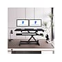 FlexiSpot M7 Series 40"W Manual Rectangular Adjustable Standing Desk Converter, Black (M7-E-40B)~#|#~B9BFD5CE-D840-4017-94D1F1A2128519B3_sc7