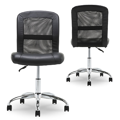 Serta Essentials Armless Ergonomic Task Chair - Thumbnail 2