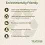 Avery EcoFriendly Laser/Inkjet Shipping Labels, 2" x 4", White, 100 Labels/Pack (48807)~#|#~B9C066A6-7679-49BA-8878B8319674B67F_sc7