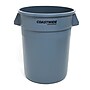 Coastwide Professional™ Plastic Trash Can with no Lid, Gray, 32 Gal. (CW50716)~#|#~B9C84AE8-B322-4825-85115F139E73177E_sc7