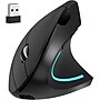 Delton Ergonomic 12 Wireless Ergonomic Vertical Optical Gaming Mouse, Black (DMERG12-WR )~#|#~B9C8957D-F826-49DC-872C0CA97126BED1_sc7