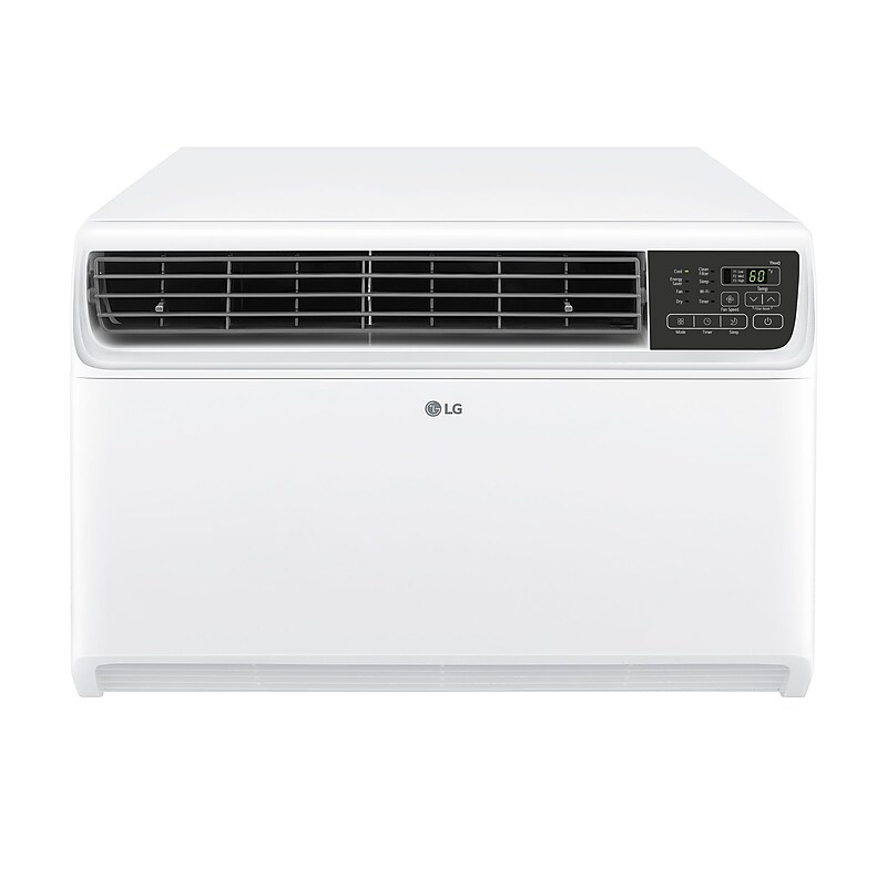 LG 230-Volt 23500 BTU Window Air Conditioner with Remote, WiFi Enabled, White (LW2422IVSM) image 1