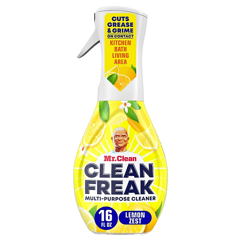 Mr. Clean Clean Freak Starter Kit Multi-Surface Mist, Lemon Zest 16 oz. (79129) image 1