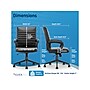 Click365 Transform 3.0 Ergonomic Bonded Leather Swivel Desk Chair, Black (CCHR10008B)~#|#~B9CAD5ED-205D-49CE-906BD741A891D2F9_sc7