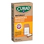 Curad Naturals with Baking Soda 2" x 4" Fabric Adhesive Bandages, Tan, 10 Bandages/Box, 24/Carton (CURNTB0204)~#|#~b9cb8fa6-04a9-47b7-813e33e4e079940d_sc7