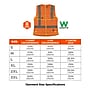 Ergodyne GloWear 8210ZW-S High Visibility Women’s Vest, ANSI Class R2, Orange, X-Large (22435)~#|#~B9CBC2E0-7FFF-4C65-8A416301A3A9858B_sc7