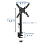Mount-it! Ultra-Wide Single Monitor Desk Mount for Monitors up to 42", Holds Up to 22 lbs., Black (MI-709)~#|#~B9CC95D7-7C14-4E23-A2DB34881A5BA3A1_sc7