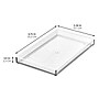 iDESIGN Plastic Desktop Tray, Clear, 2/Pack (28234M2)~#|#~B9D140C4-857A-4FAE-B77693EACF9ADA59_sc7