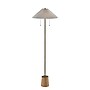 Adesso Ophelia 60" Antique Brass Floor Lamp with Empire Shade (9403-21)~#|#~B9D4D7FB-1A1E-46F8-A0C896F4DF54BCE8_sc7