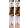 Princeton RealValue Mixed Media Natural Brushes, Brown, 6/Set, 2 Sets/Bundle (PBXPR9148-2)~#|#~B9D67023-3CDC-4460-80904217F8CE37F4_sc7