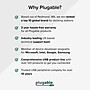 Plugable Wall Outlet Extender with USB-C and USB Charger, White (PS1-CA1)~#|#~B9D7EE0F-12F7-4CA2-AEE10741F31B1F0E_sc7
