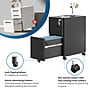 Mount-It! 3-Drawer Mobile File Cabinet, Letter/Legal Size, Lockable, 23.35"H x 11.81"W x 19.69"D, Black (MI-944B)~#|#~B9D89FD5-7376-4A98-969A539A2F95BF63_sc7