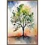 Amanti Art Tree of Color by Sally Ann Moss Framed Canvas Wall Art Print, 23"W x 33"H (A42678841850)~#|#~B9D9AE88-B8E7-447D-9A7138A67800841F_sc7