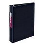 Avery Durable Mini 1" 3-Ring Non-View Binders for 5 1/2" x 8 1/2" paper, Round Ring, Black (AVE27257)~#|#~B9DD78FB-43A7-41AC-A8C39510D57B6154_sc7