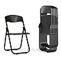 Flash Furniture HERCULES Series Plastic Folding Chair, Black, 6/Pack (6RUTIBLK)~#|#~B9DEC2A1-94F8-44E0-83212B9406291486_sc7