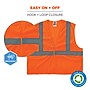 GloWear 8205HL-ECO High Visibility Sleeveless Vest, ANSI Type R Class 2, Orange, XS, (21991)~#|#~B9DFEA89-8920-4BFE-927002716C461004_sc7
