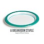 Perk™ Medium-Weight Paper Plates, 8.5", Teal/White, 125/Pack (PK54329)~#|#~B9E2859B-C857-4D1D-9D4B366CA6822274_sc7