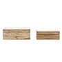 Storied Home Handcarved Storage Containers with Hinged Lids, Wood, 2/Pack (DF1662)~#|#~B9E2BF7A-BF21-452C-B479EB853B89D7B9_sc7